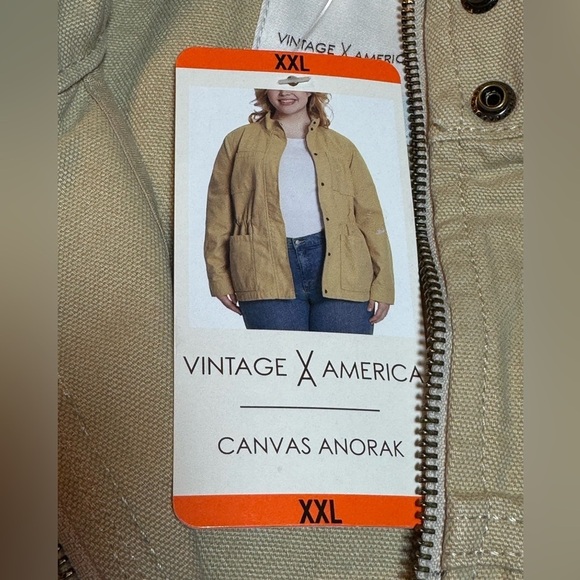 Vintage America Canvas Anorak XXL - Picture 7 of 9
